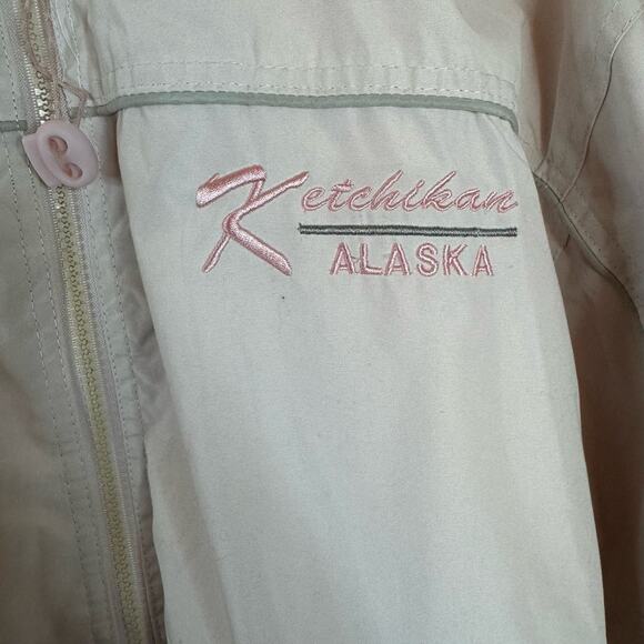 Pink Ketchikan Alaska Fleece Lining Hooded Jacket Size XS - Picture 5 of 6
